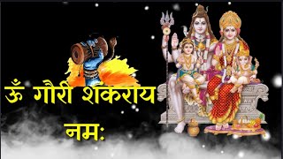 Shiv Mantra Gauri Shankar Mantra Mantra For Success And Negativity [upl. by Gnirol685]