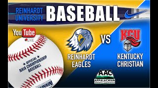 Reinhardt Baseball vs KCU AAC 3242024 12 pm [upl. by Blodgett208]