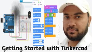 Getting started with Tinkercad In hindi tinkercad arduino tinkercad arduino simulator  block code [upl. by Assilram]