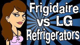 Frigidaire vs LG Refrigerators [upl. by Nosreffej]