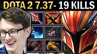 Dragon Knight Gameplay Miracle with 19 Kills and SNY  Dota 737 [upl. by Bord]