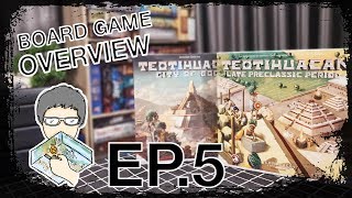 EP5  Board Game Overview  Teotihuacan with Exp เวียนว่ายตายเกิด ไปกับอารยธรรมเผ่ามายันต์ [upl. by Cerf870]