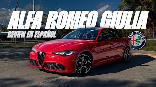 Alfa Romeo Giulia Veloce  Review  Germán Botero [upl. by Enair868]