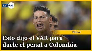 Revelan el audio del Var tras el partido de Colombia Vs Argentina [upl. by Godrich]