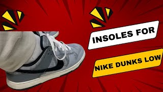 Review amp Unboxing Insoles  For Nike Dunk Low  Frido Insoles [upl. by Goeger]