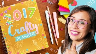 ¡LA AGENDA PERFECTA Cómo conseguir Crafty Planner ✎ Craftingeek [upl. by Aidua]