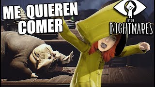 EL BARCO SE LLENA DE CRIATURAS ESTOY EN PELIGRO 👀  Ep5  LITTLE NIGHTMARES en español [upl. by Robbyn]