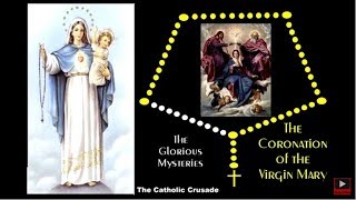 The Glorious Mysteries  VIRTUAL ROSARY  Sundays amp Wednesdays [upl. by Fryd]