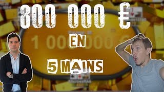 Il remporte 800 000€ en 3 minutes   Review expresso Winamax 1 million [upl. by Heidy]