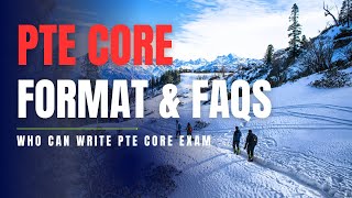 PTE Core exam 2024 who can write exam format IELTS vs PTE Core what is easy [upl. by Euqitsym]