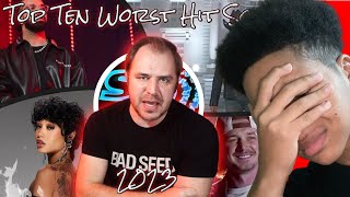 The Top Ten Worst Hit Songs of 2023 REACTION SpectrumPulse [upl. by Trebmer904]