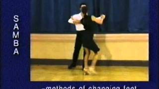 Samba dance steps 37 Methods of changing feet [upl. by Aidile212]