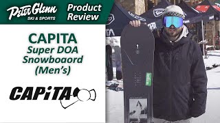 CAPiTA Super DOA Snowboard Mens  W2324 Product Review [upl. by Fransis]