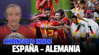 ⚽️ ESPAÑA  ALEMANIA  EURO 2024  CHIRINGUITO INSIDE [upl. by Yennep402]