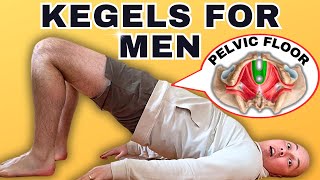 The 3 BEST Kegel Exercises For Men Pelvic Floor Exercises [upl. by Anilehcim907]