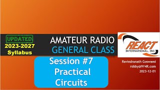 Session 7  General Class 20232027  Amateur Radio Training  by 9Y4R [upl. by Obadias]