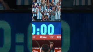 Emiliano Martinez Heart Touching Celebration argentina footballshorts [upl. by Eppes]