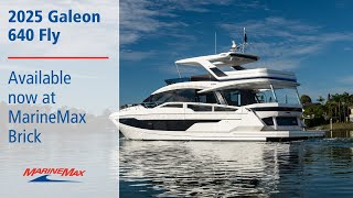 2025 Galeon 640 FLY for sale at MarineMax Brick NJ [upl. by Hajar]