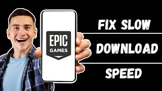 How To Fix Slow Download Speed on Epic Games Launcher 2024 [upl. by Flavian]