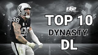 Dynasty Football Top 10 IDP Defensive Lineman Rankings You Need to Win [upl. by Dulcea]