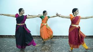 Bharatanatyam Lesson 2  Nattadavu  1  4 [upl. by Robillard678]