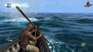 Harpooning Humpback Whale in Assassins Creed IV Black Flag [upl. by Ived20]