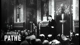 Foreign Press Conference April 1933 Aka Hitler Speaking At Foreign Press Conference 1933 [upl. by Nnasus]