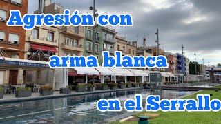 Agresión con arma blanca en el Serrallo [upl. by Hadwin530]