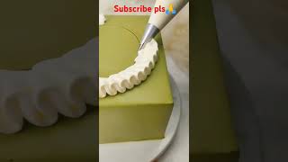 BEAUTIFUL NOZZLE DESIGN 🌿🎂🥰cake nozzledesign newcakedecoration shorts trending viral [upl. by Annyrb]