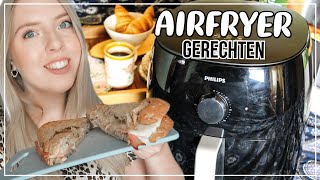 Airfryer maaltijden ontbijt lunch amp avondeten lekker makkelijk en snel koken [upl. by Ahsetra]