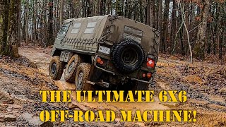 The Ultimate 6x6 OffRoad Machine  Pinzgauer and Lots of Mud [upl. by Mihalco]