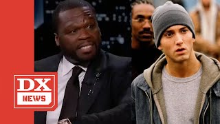 50 Cent Says Eminem Turned Down 8 Million Movie Offers After “Terrible Experience” Filming 8 Mile [upl. by Tjader]