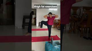 reduce thigh fat with these 4 best exercises ytshorts health trending  viral thighfat workout [upl. by Eddra]