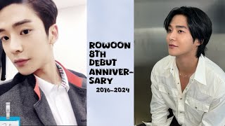 Rowoon 8th debut anniversary 20162024 [upl. by Agnes]