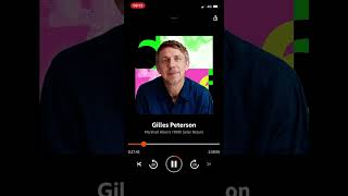 thank you gilles peterson 🙏 [upl. by Sihonn]