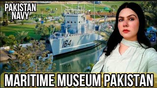 Historical Maritime Museum  Largest Navy Museum  Play Area  Lahori Unique Vloger [upl. by Asilegna]