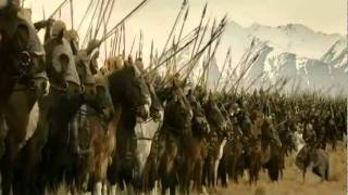 Discurso de Theoden en la carga de los rohirrim  Latinoamérica [upl. by Lara]