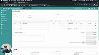 How to raise a sales invoice within Nomisma [upl. by Mikahs]