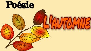 Poésie 🍂 Lautomne de Maurice Carême 🍂 [upl. by Monda306]