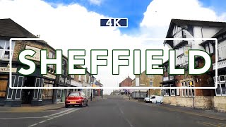 SHEFFIELD  Crookes to Hillsborough Stadium  Sheffield Drive in 4K [upl. by Aihsema]