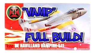 AlexModeling 172 Airfix de Havilland Vampire T11 [upl. by Yalahs233]