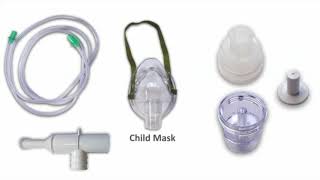 Parts Components of a Nebulizer [upl. by Nade]