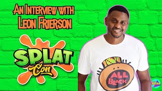 Interview with Leon Frierson quotAll Thatquot at LA Comic Con 2024 [upl. by Zebapda]