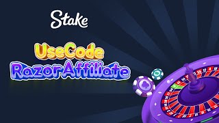 Stake Promo Code 2024 RAZORAFFILIATE [upl. by Okun]