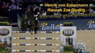 Henrik Von Eckermann  Hannah Zoe Quality 29122023 equestrian showjumping hipismo horses [upl. by Noiek]