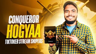 ROAD TO TOP 100 CONQUEROR  Star ANONYMOUS  PUBG MOBILE LIVE [upl. by Dougall]