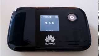 Huawei E5776 test  Start up [upl. by Ardnekan140]