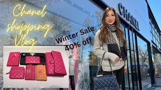 Chanel Winter Sale I Chanel Shopping Vlog 2024 I Chanel 24C Cruise Collections I New in Bags [upl. by Papageno]