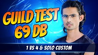 69 DB Guild Test 1 vs 4  🔥 RASHIQ DB is Live 🤍 Free Fire  Farlight 84 [upl. by Gordan]