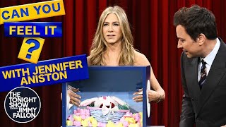 Can You Feel It with Jennifer Aniston  The Tonight Show Starring Jimmy Fallon [upl. by Dammahom638]